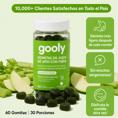 Gominolas de apoyo diario para reducir la hinchazón.